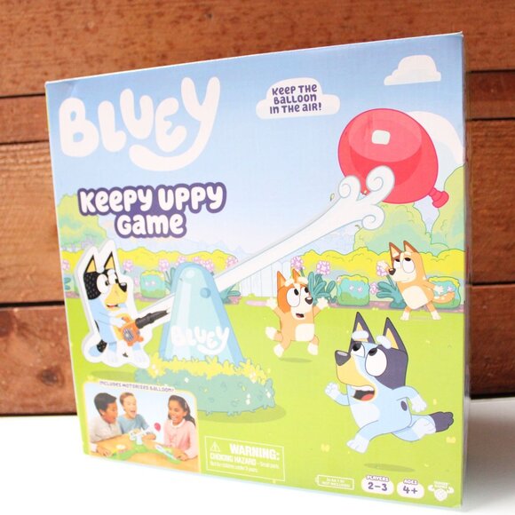 Bluey Keepy Uppy Game | Motorized Balloon Kids Party Toy Ages 4+ Family Fun Game - Picture 2 of 4